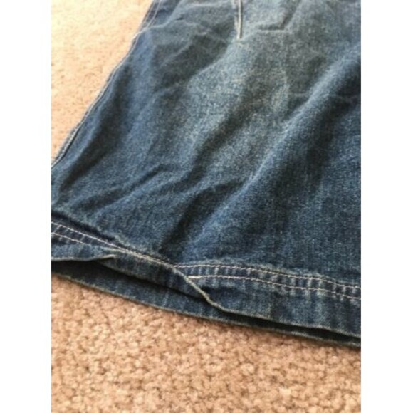 Gear Seven Collection Men's Blue Denim Jean Shorts Zip Button Pockets Size 36 - Picture 2 of 8